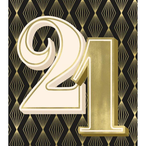 Picture of 21ST BIRTHDAY CARD